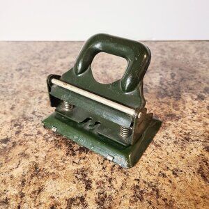 Vintage Two-Hole Paper Puncher, No 702, Made In England, Working